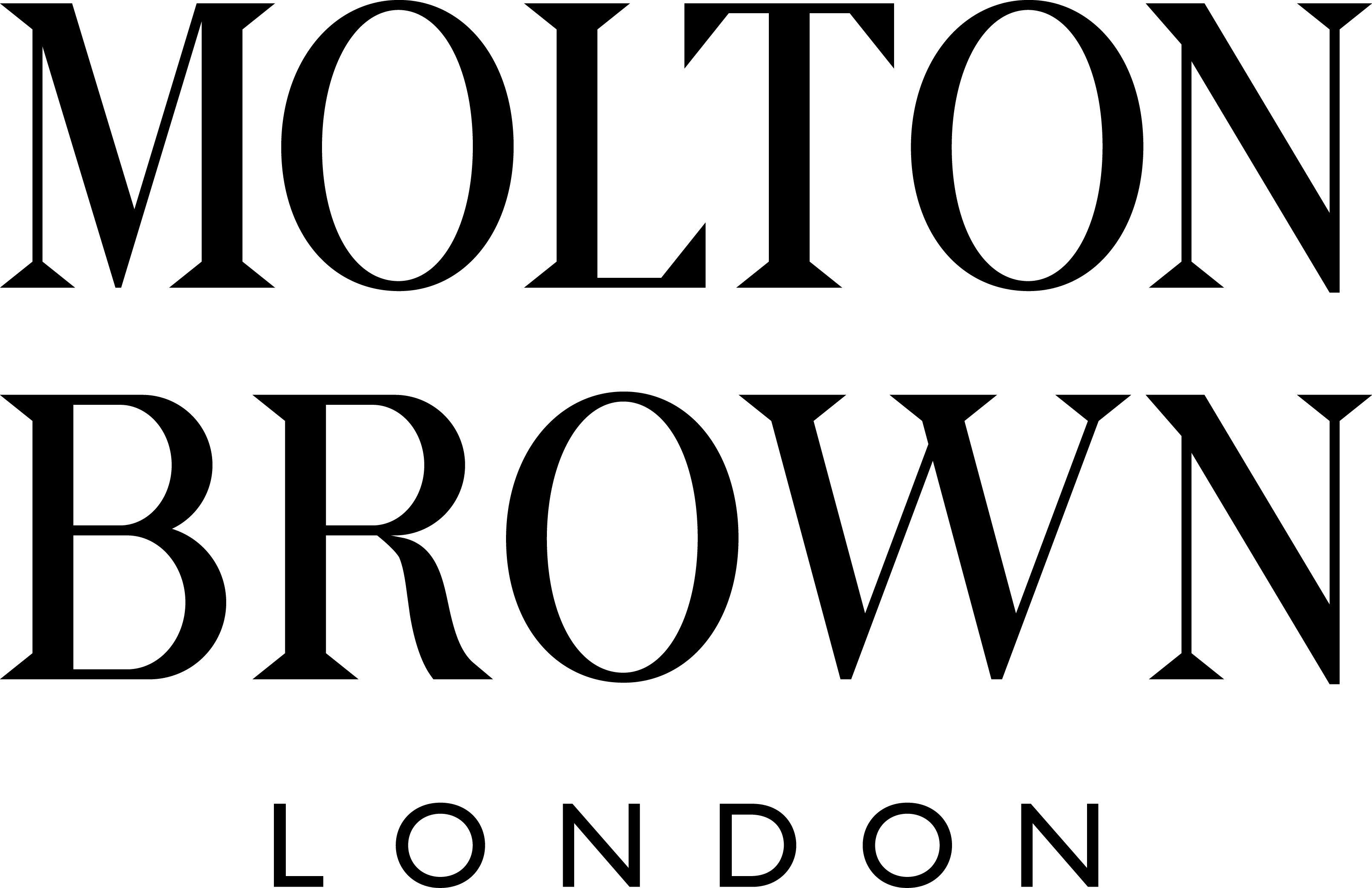 Brown and White Logo - Molton Brown outlet boutique • Bicester Village
