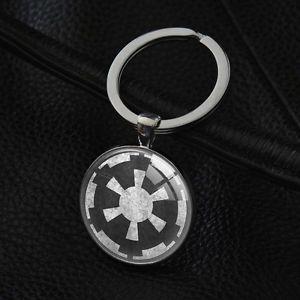 Silver Imperial Logo - Star Wars Key Rings Imperial Logo Pendant Silver Keychain Gift ...