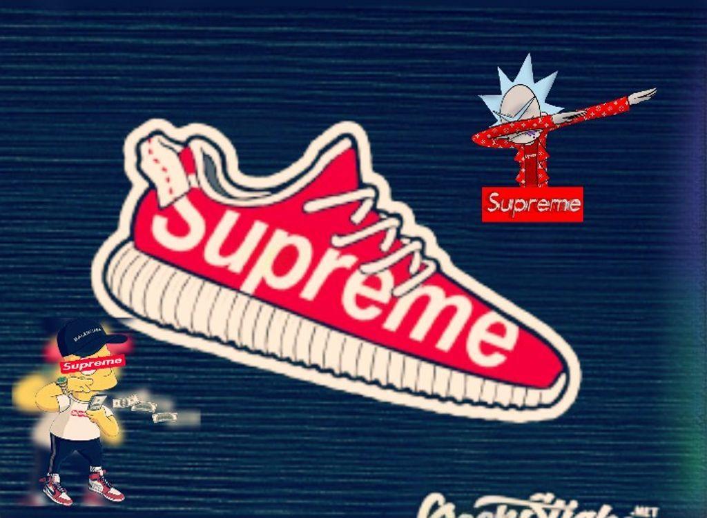 Lit Supreme Cartoon Logo - supreme savage LIT - Image by 