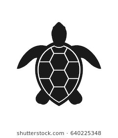 Black and White Turtle Logo - Png Of Turtle Black And White & Transparent Image