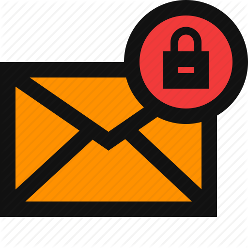 Safe Email Logo - Email secure, lock email, lock mail, mail secure, private, protect