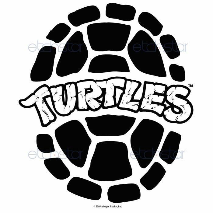 Black and White Turtle Logo - Teenage Mutant Ninja Turtles PNG Black And White Transparent Teenage