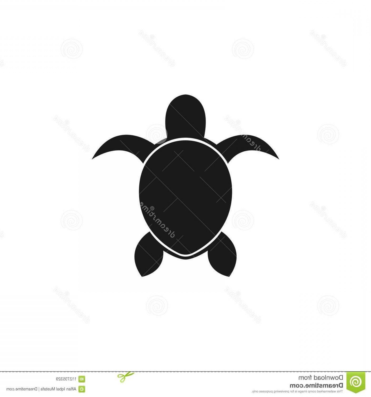 Black and White Turtle Logo - Running Turtle Vector Black And White