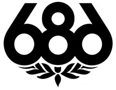 686 Snowboard Logo - Amazon.com : 686 Hats Snowboard Vinyl White Sticker 11.5'' Width By ...