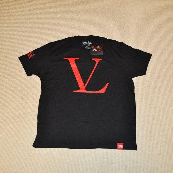 VL Fashion Logo - Vampire Life Clothing VL Logo Shirt Black. Men's Fashion that I