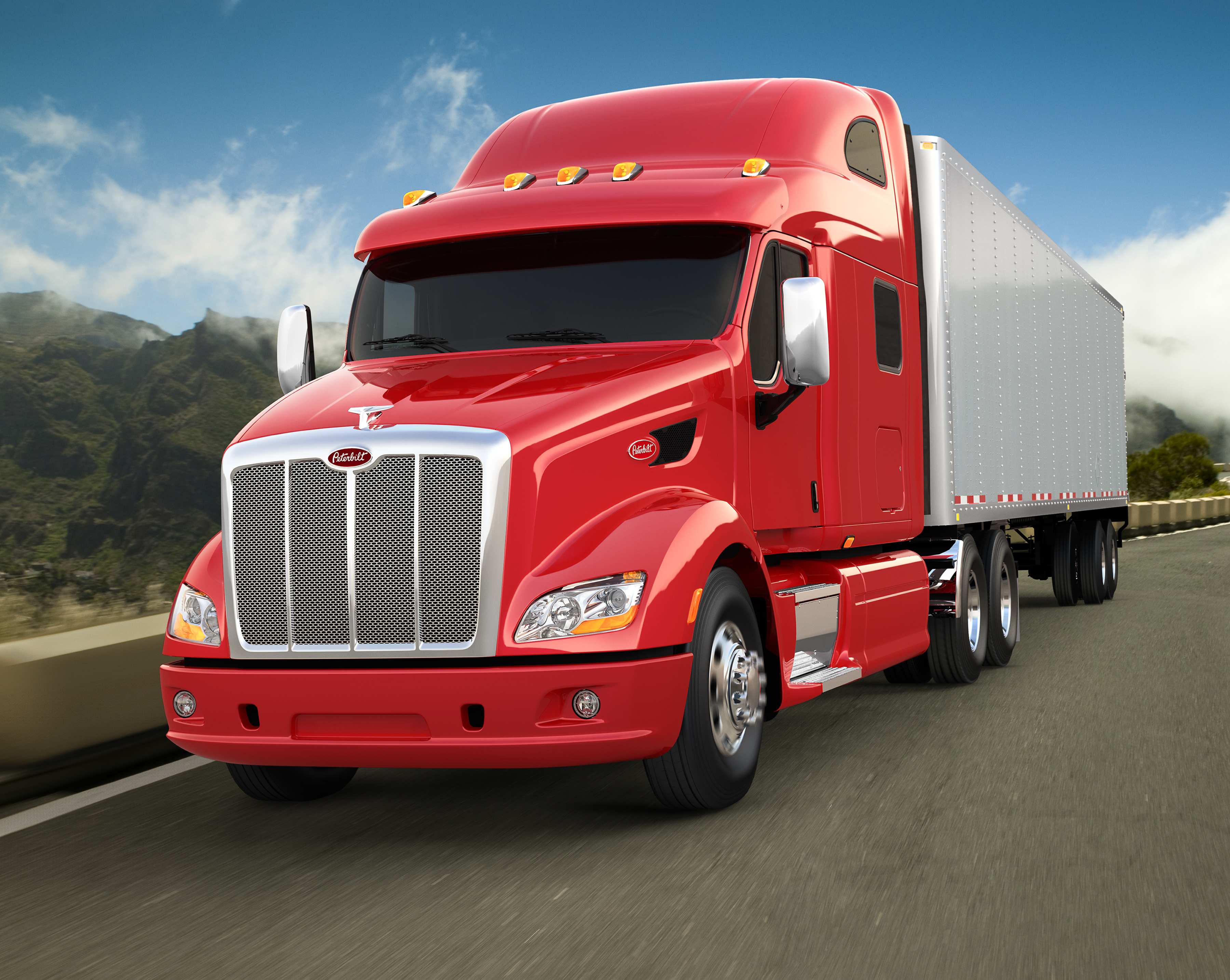 A Peterbilt PACCAR Company Logo - Paccar issues recall for some 2014 Kenworth, Peterbilt trucks