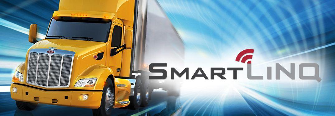 A Peterbilt PACCAR Company Logo - What features are included in Peterbilt SmartLINQ?