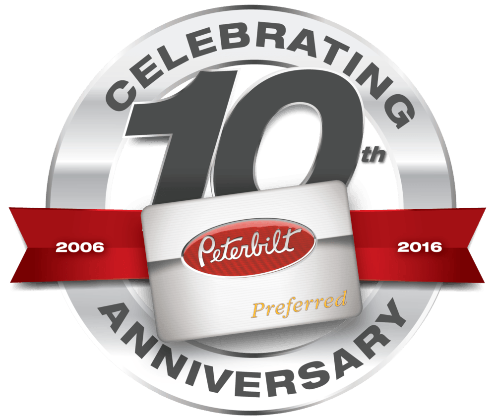 A Peterbilt PACCAR Company Logo - PACCAR Parts Celebrates 10th Anniversary of Peterbilt Preferred ...