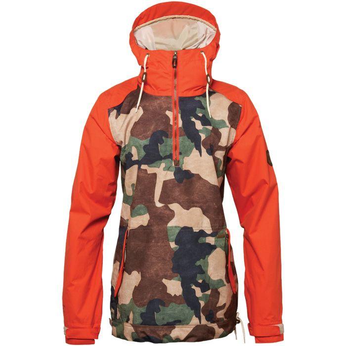 686 Snowboard Logo - 686 Parklan Savanna Anorak Snowboard Jacket - Women's [2015] | In ...