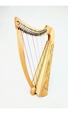 Yellow Harp Logo - EMS 22 String Heather Harp