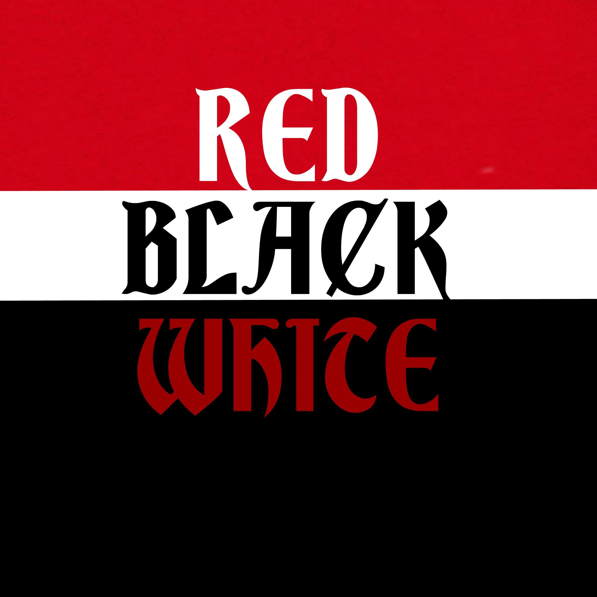 Red Black White B Logo - Xmas Red B & W•. •.•*Xmas Red B & W*•.•. Red