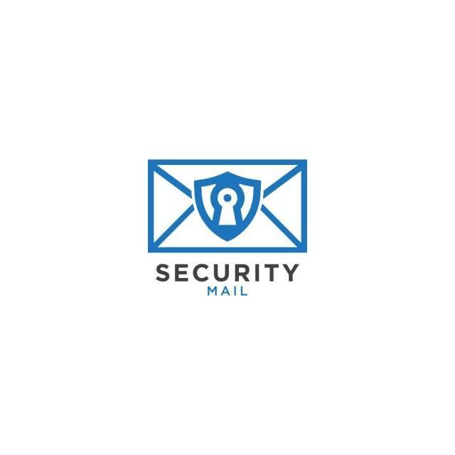 Safe Email Logo - Security Mail Graphic Design Template, Security, Safe, Email PNG