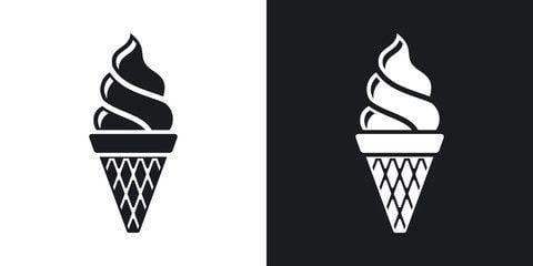 Black and White Food Logo - Search photo eskimo
