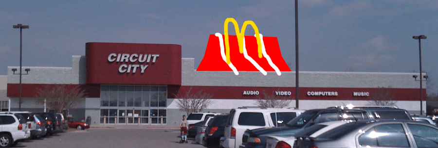 Old Circuit City Logo - Image - McDonald's Gongville, West Cybersland location (combo with a ...