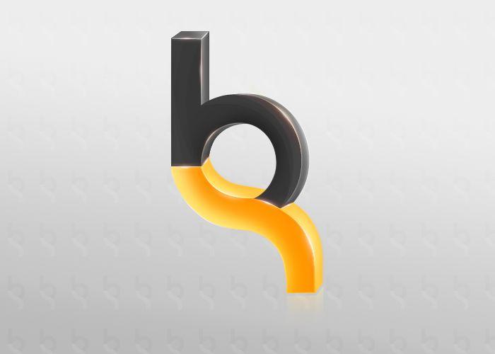 Cool B Logo - 19 Cool One-letter Logo Designs