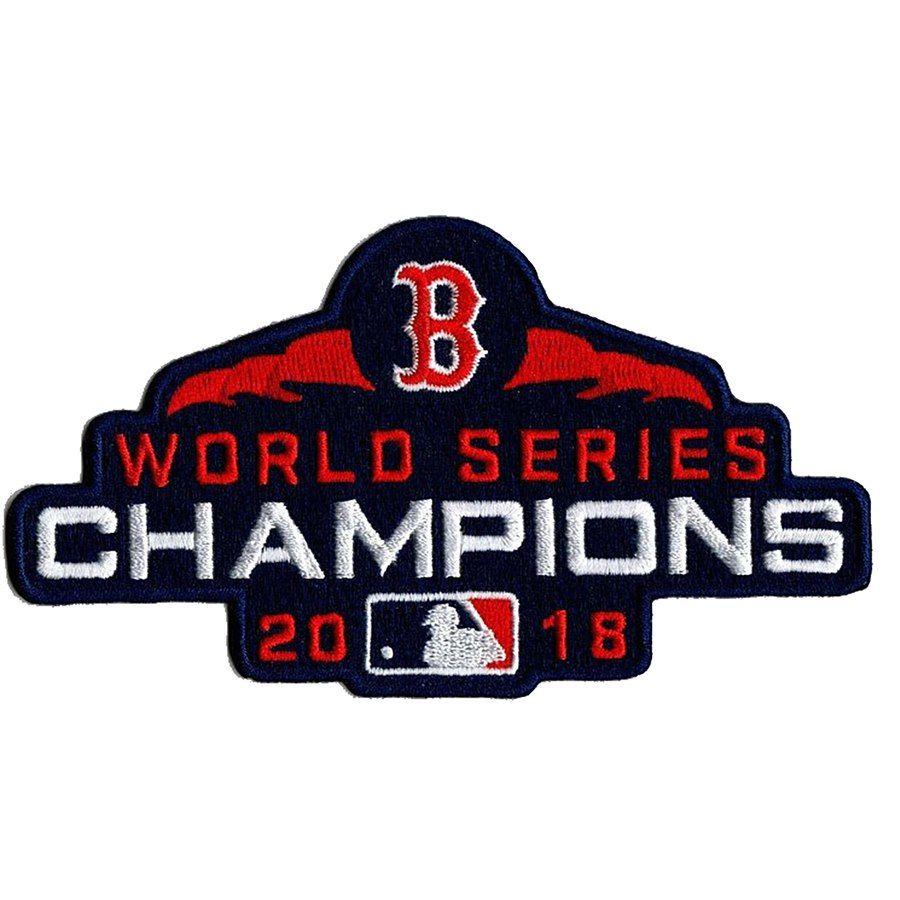 Boston Red Sox Championship Logo - Boston Red Sox 2018 World Series Champions Patch