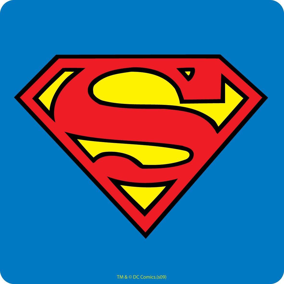 Superman Logo - NEW SUPERMAN LOGO COASTER RETRO DRINKS MAT DC COMICS SMALLVILLE ...