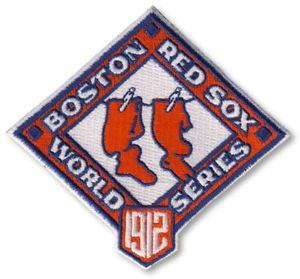 Red Sox Championship Logo - 1912 Boston Red Sox World Series Logo 2nd MLB Championship Patch ...