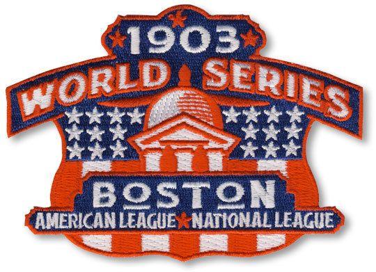 Red Sox Championship Logo - 1903 Boston Red Sox American World Series MLB Logo First ...