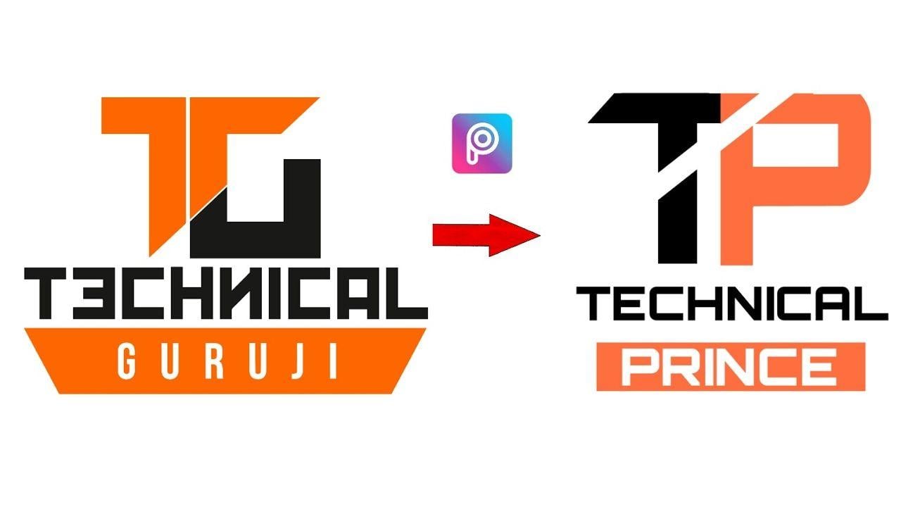 Technical Logo - How to create technical guruji logo | Technical Prince - YouTube