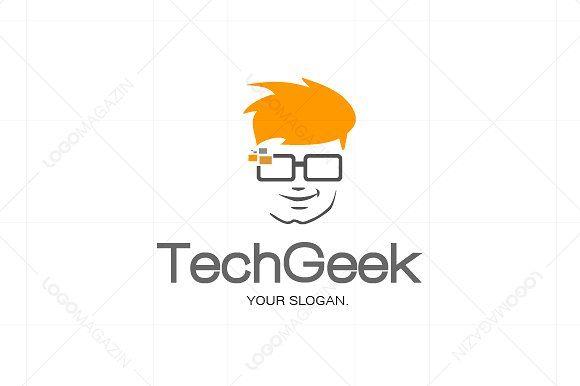 Tech Service Logo - Tech Geek Logo ~ Logo Templates ~ Creative Market