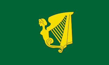 Yellow Harp Logo - Early Irish Republic flags