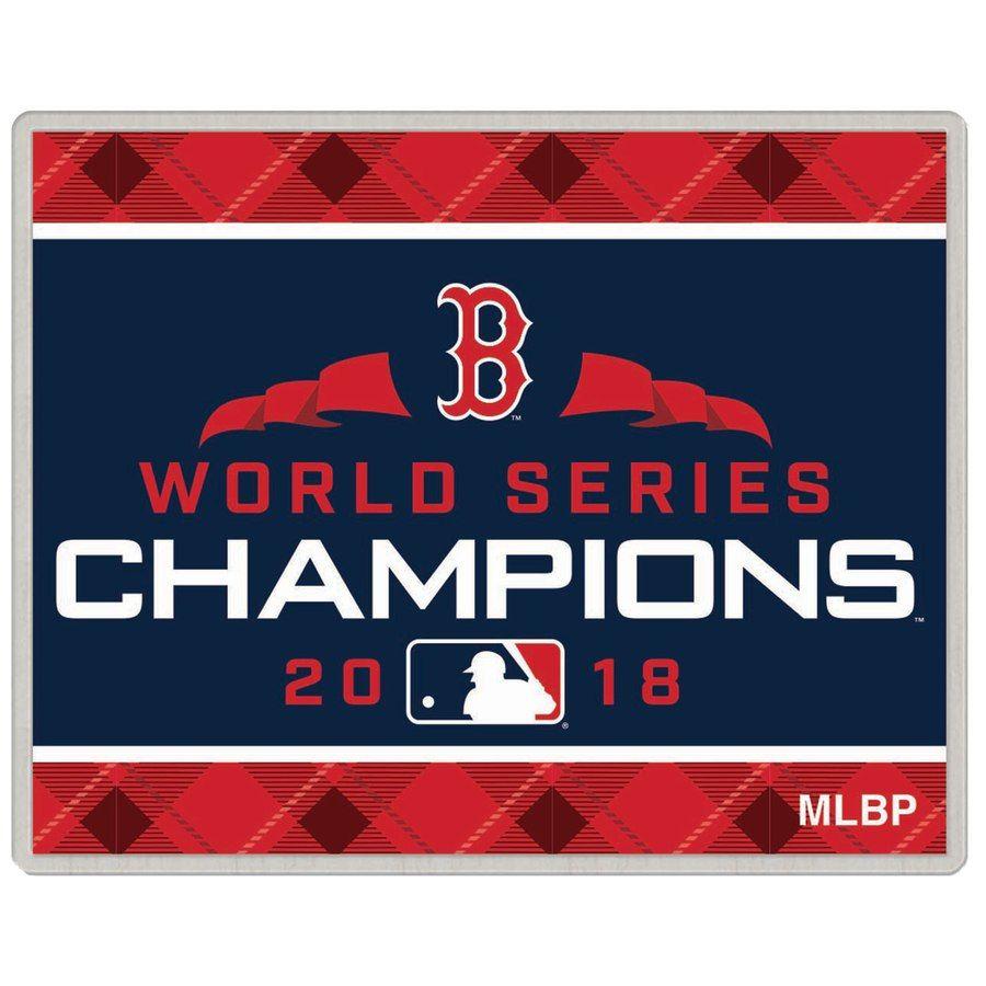Red Sox Championship Logo - WinCraft Boston Red Sox 2018 World Series Champions Collector Pin