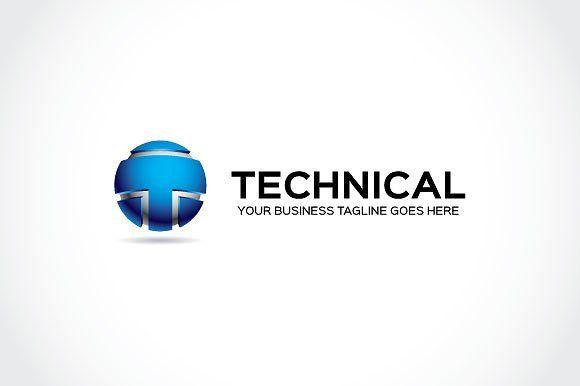 Technical Logo - Technical Logo Template Logo Templates Creative Market