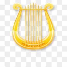 Yellow Harp Logo - Harp PNG & Harp Transparent Clipart Free Download - Poster.