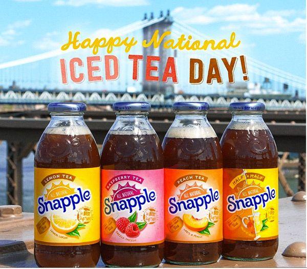 Snapple Logo - brandchannel: Snapple Unveils New Logo and Look For National Iced