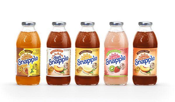 Snapple Logo - brandchannel: Snapple Unveils New Logo and Look For National Iced ...