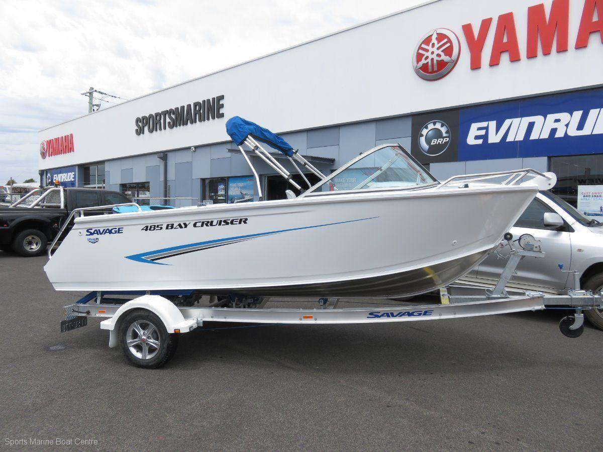 Savage Boats Logo - New Savage 485 Bay Cruiser: Trailer Boats | Boats Online for Sale ...