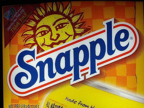 Snapple Logo - Snapple logo | Close-up of the Snapple logo on one of the ma… | Flickr