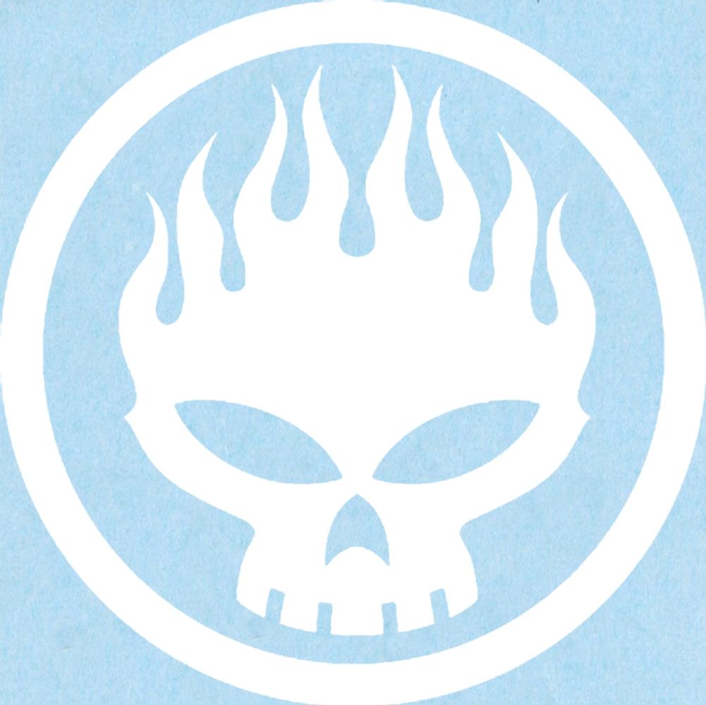 Offspring Logo - INACTIVE SKU-The Offspring Logo Rub-On Sticker - White