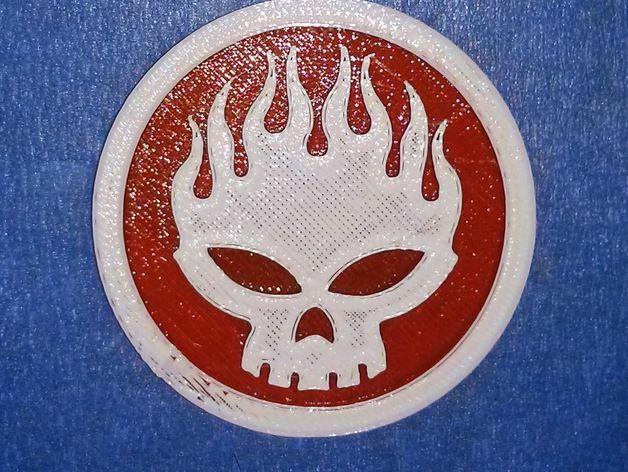 The Offspring Logo - The Offspring Conspiracy of One logo by PocketBrain - Thingiverse