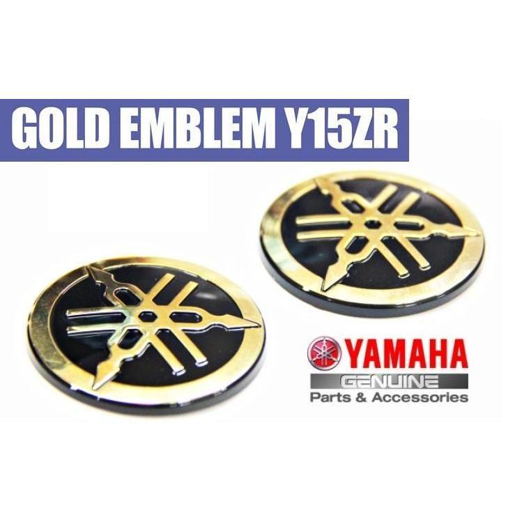 Bronze Yamaha Logo - Emblem 3D HLY Y15ZR Movistarstreet Malaysia