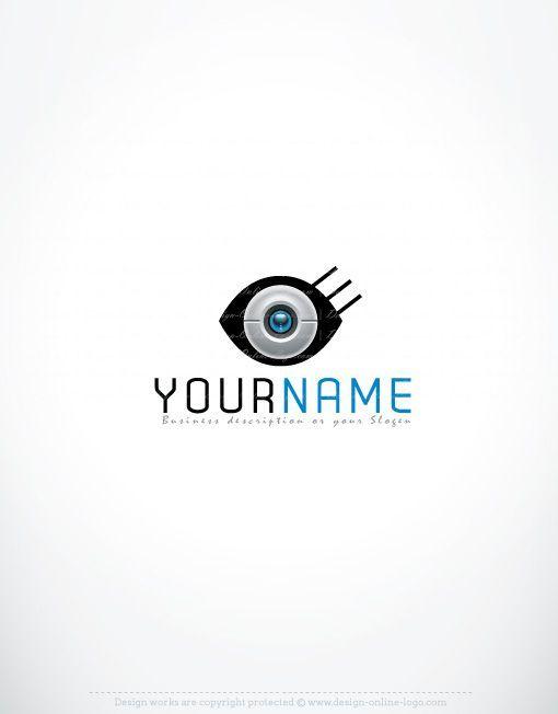 Camera Company Logo - Digital Eye Company | Projects to Try | Logo design, Camera logo, Logos