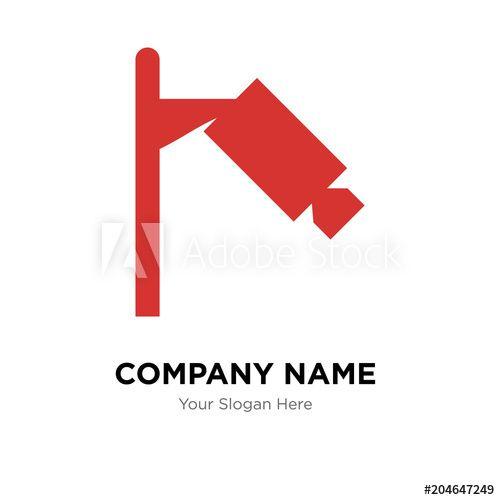 Camera Company Logo - 360 degree camera company logo design template, colorful vector icon ...