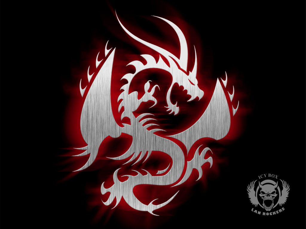 Cool Dragons Logo - dark dragon logo - Under.fontanacountryinn.com