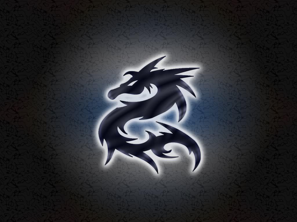 Cool Dragons Logo - Cool Black Dragons 27 Wallpaper Background Hd With Resolutions 1024 ...