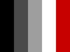 Red Black White B Logo - 24 Best Color Palettes: Red White Black Grey images | Color boards ...