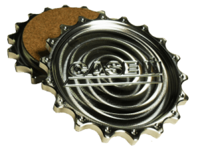 Bronze Yamaha Logo - BILLET ALUMINUM YAMAHA LOGO DRINK COASTERS