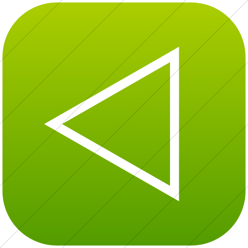 Green and White Triangle and Square Logo - IconsETC » Flat rounded square white on green gradient classic ...