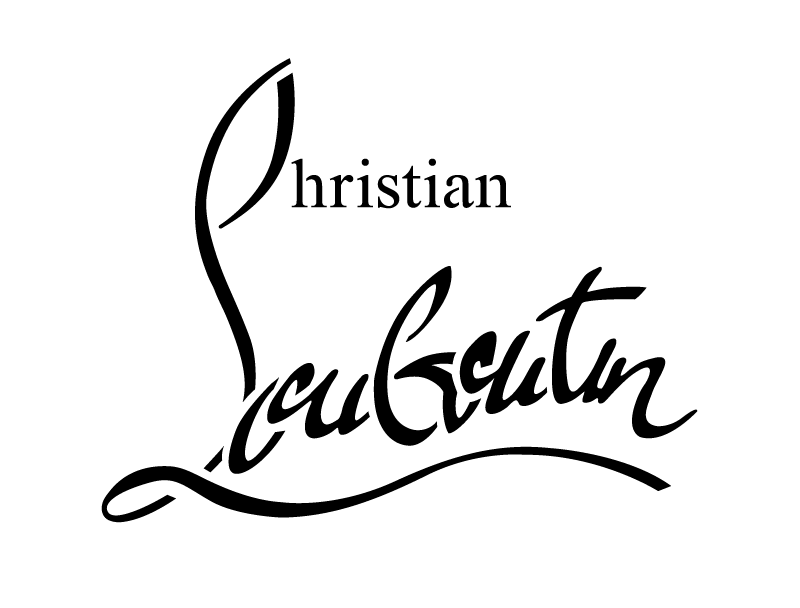 Black Christian Louboutin Logo - Christian Louboutin stencil | DIY | Christian louboutin, Christian ...
