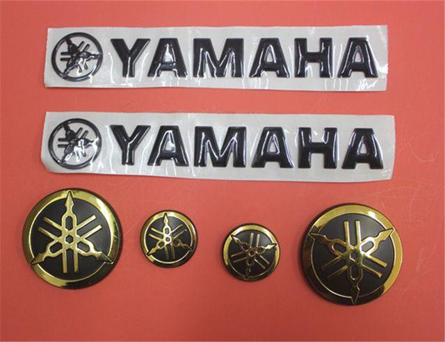 Bronze Yamaha Logo - 3D Universal Motorcycle Sticker For Yamaha NEW sticker stickers ...