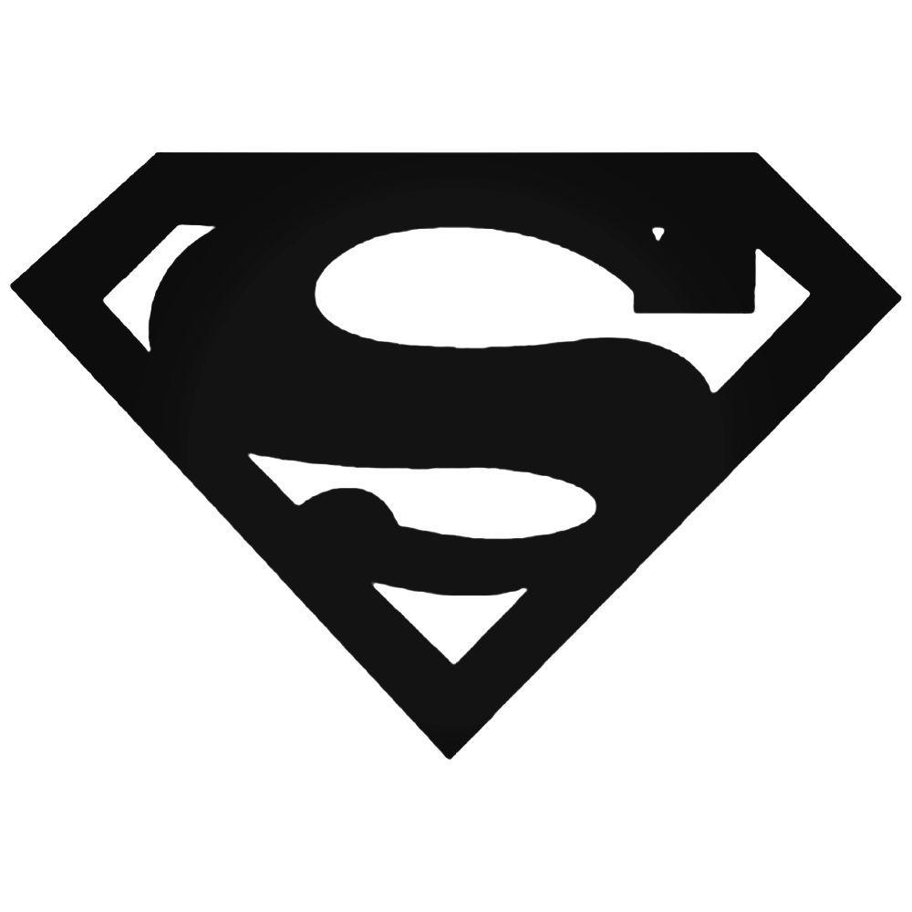 Superman Logo - Superman Logo Superman Silhouette Decal