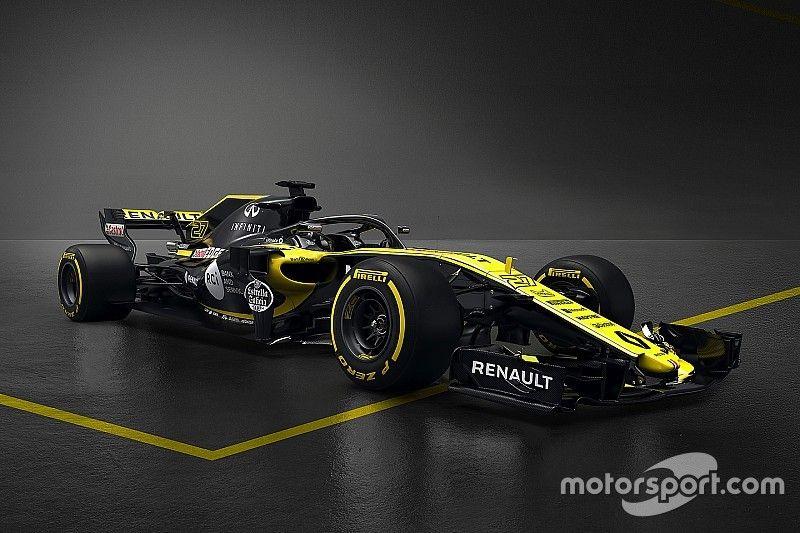 Renault F1 2018 Logo - Renault launches its 2018 F1 challenger
