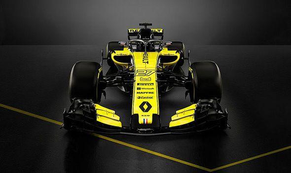 Renault F1 2018 Logo - Renault F1 2018 car launch: First pictures as RS18 is unveiled | F1 ...