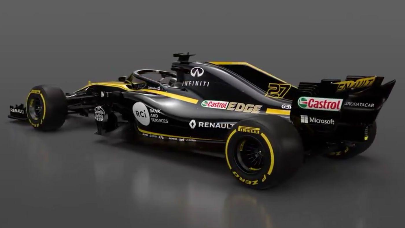 Renault F1 2018 Logo - Video and pictures: Renault Sport unveils the RS18 F1 2018 car | The ...