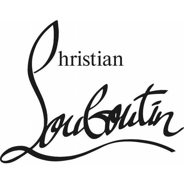 Black Christian Louboutin Logo - Christian Louboutin logo. | logo | Christian louboutin, Christian ...